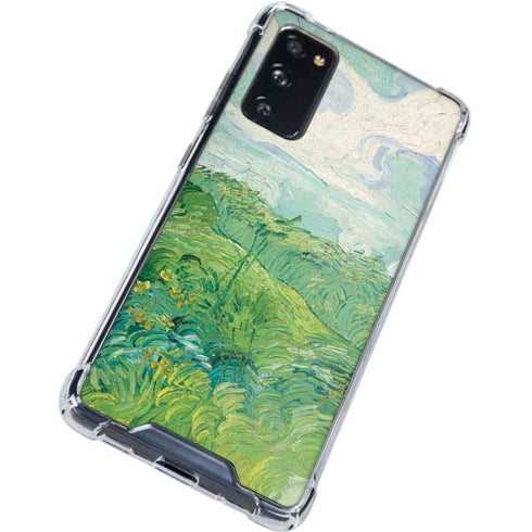 Vincent Van Gogh Green Wheat Fields Galaxy S20 FE Clear Case